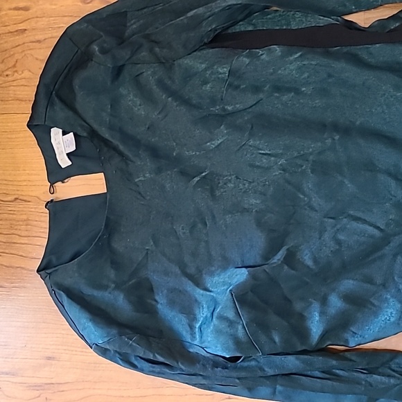 1 state Women's Romper Long sleeves Green Size XS - Picture 2 of 9